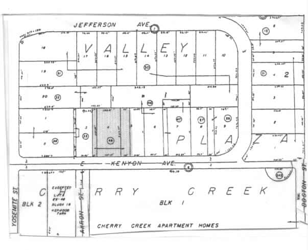 9025 E Kenyon Ave, Denver, CO à louer - Plan cadastral – Image 2 sur 54