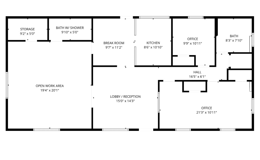 138 Patrick Dr, Fort Walton Beach, FL à louer - Plan d’étage – Image 2 sur 2