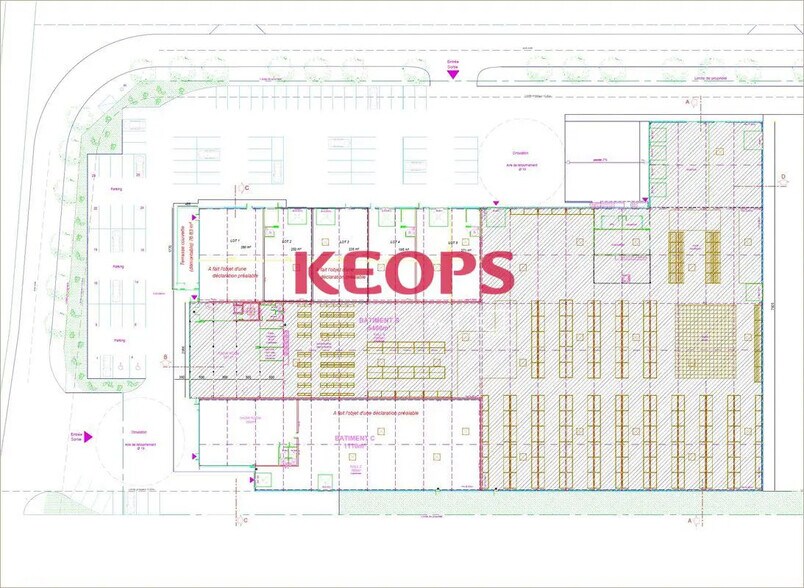 Local d’activités dans Plaisance-du-Touch à louer - Plan d’étage – Image 2 sur 4