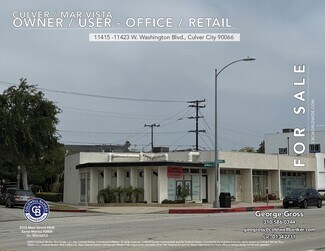Plus de détails pour 11415 W Washington Blvd, Los Angeles, CA - Bureau à vendre