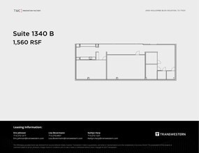 2450 Holcombe Rd, Houston, TX à louer Plan d’étage– Image 1 sur 1