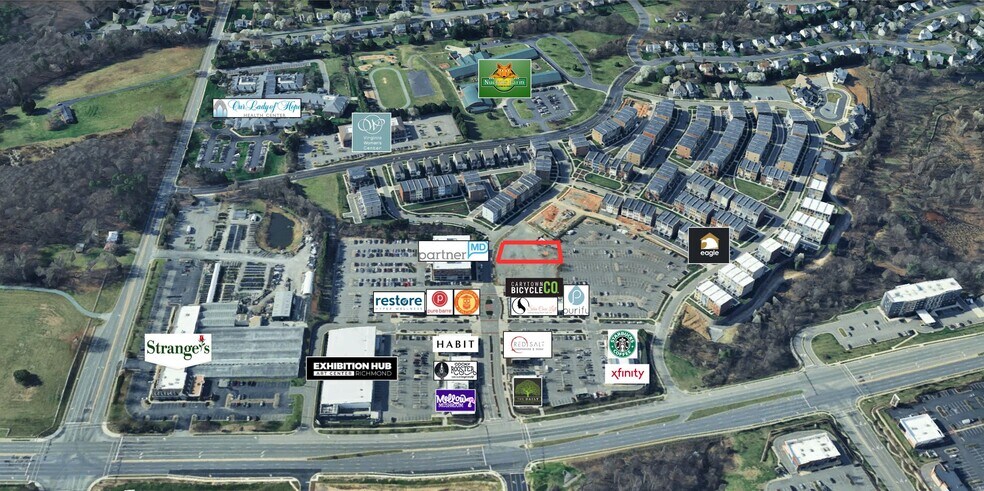 12159 W Broad St, Henrico, VA à vendre - Photo de l’immeuble – Image 1 sur 4