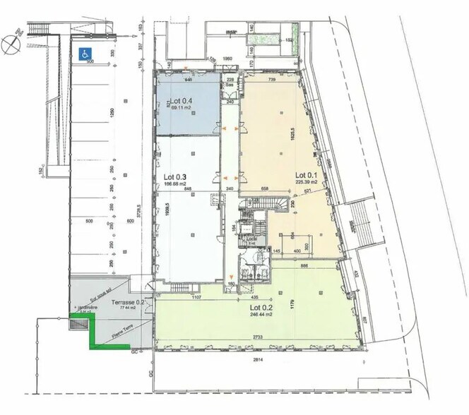 Bureau dans La Tour-de-Salvagny à vendre - Plan d’étage – Image 3 sur 3