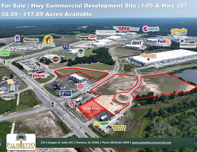 Hwy 327 & Florence Harllee blvd, Florence, SC à vendre - Photo de l’immeuble – Image 3 sur 3