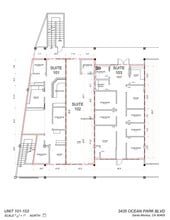 3435 Ocean Park Blvd, Santa Monica, CA à louer Plan de site– Image 1 sur 1