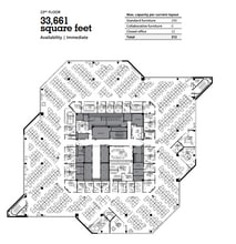 1001 Boul Robert-Bourassa, Montréal, QC à louer Plan d’étage– Image 1 sur 1