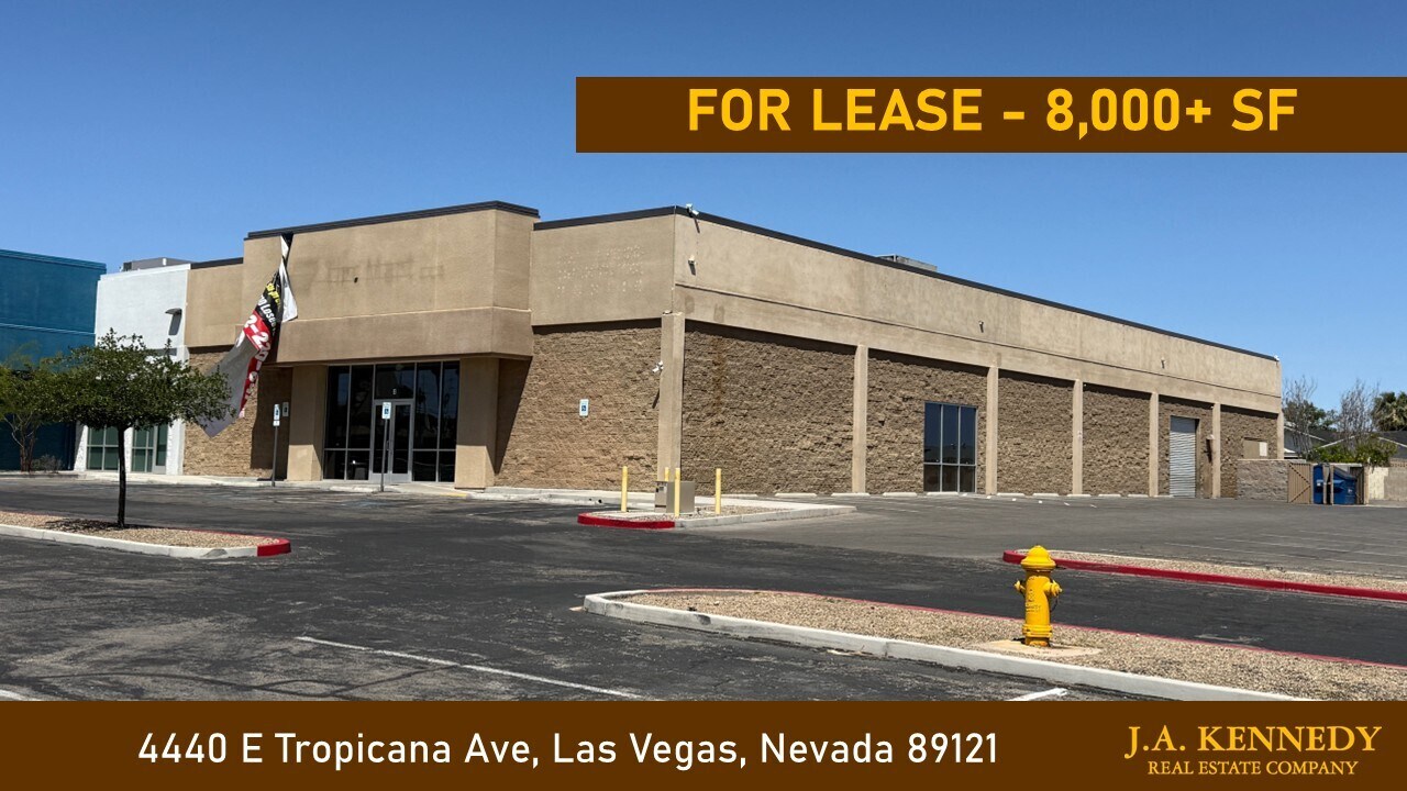 4440 E Tropicana Ave, Las Vegas, NV à louer Photo principale– Image 1 sur 8