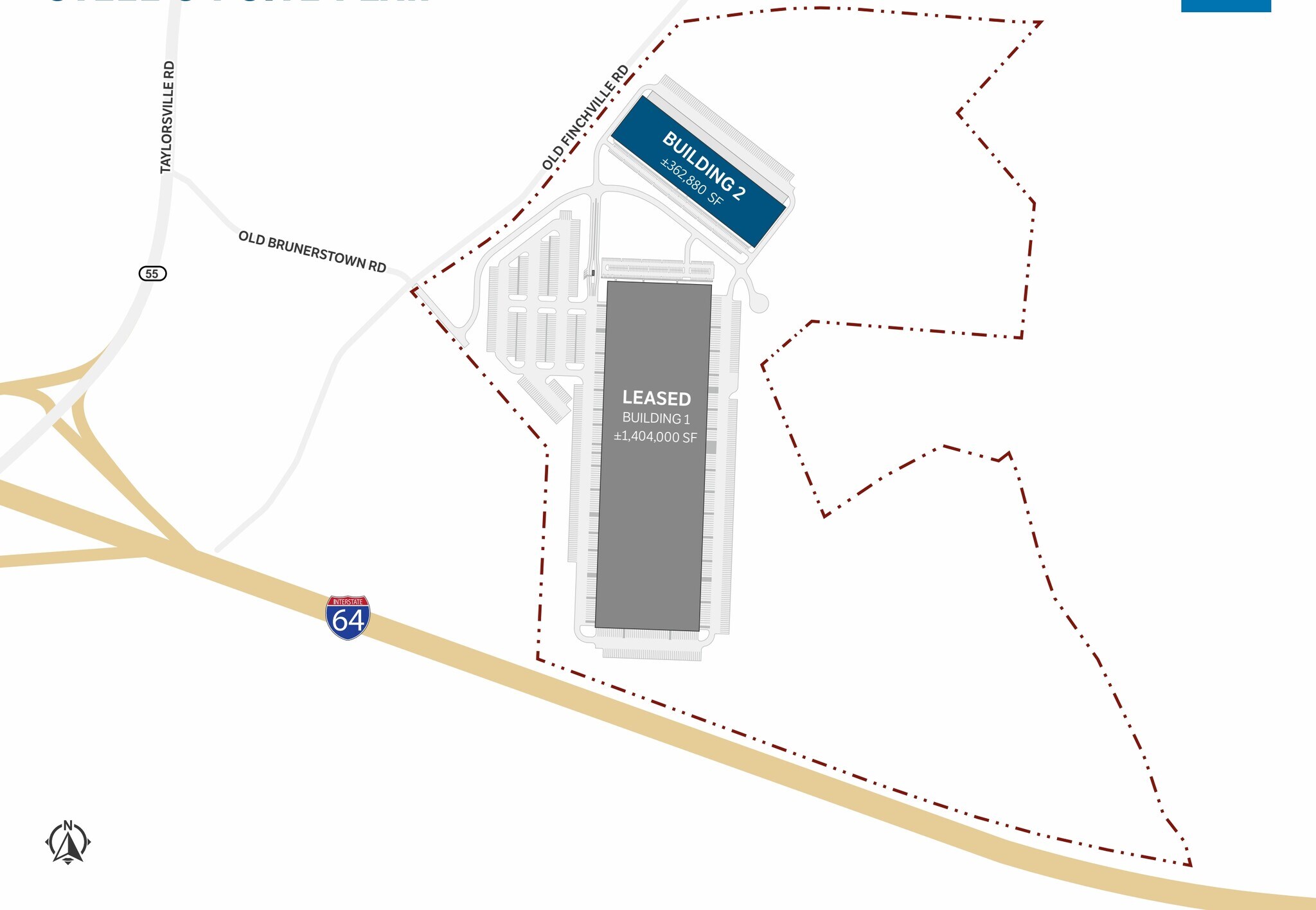 Old Finchville Rd, Shelbyville, KY à louer Plan de site– Image 1 sur 2