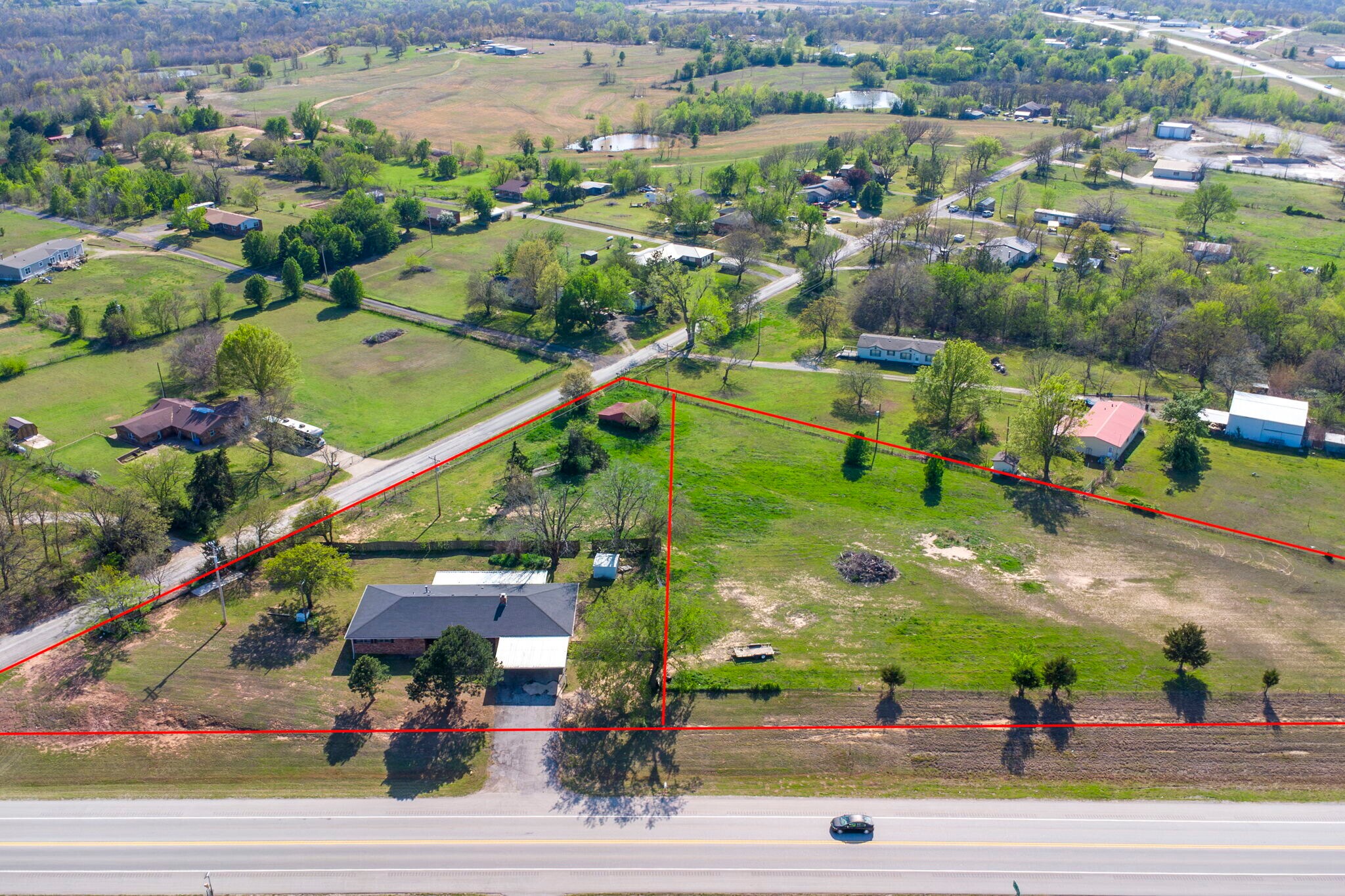3042 State Hwy 48, Mannford, OK à vendre Aérien– Image 1 sur 11