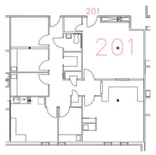 2600 Glasgow Ave, Newark, DE à louer Plan d’étage– Image 1 sur 5