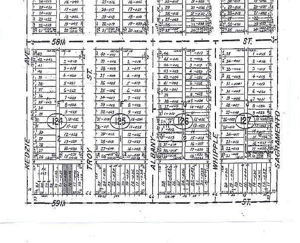 3140 W 59th St, Chicago, IL à louer - Plan cadastral – Image 2 sur 2
