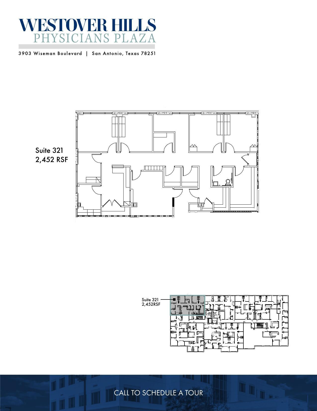 3903 Wiseman Blvd, San Antonio, TX à louer Plan d’étage– Image 1 sur 1