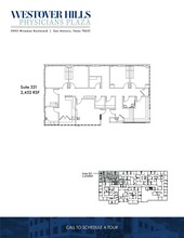 3903 Wiseman Blvd, San Antonio, TX à louer Plan d’étage– Image 1 sur 1