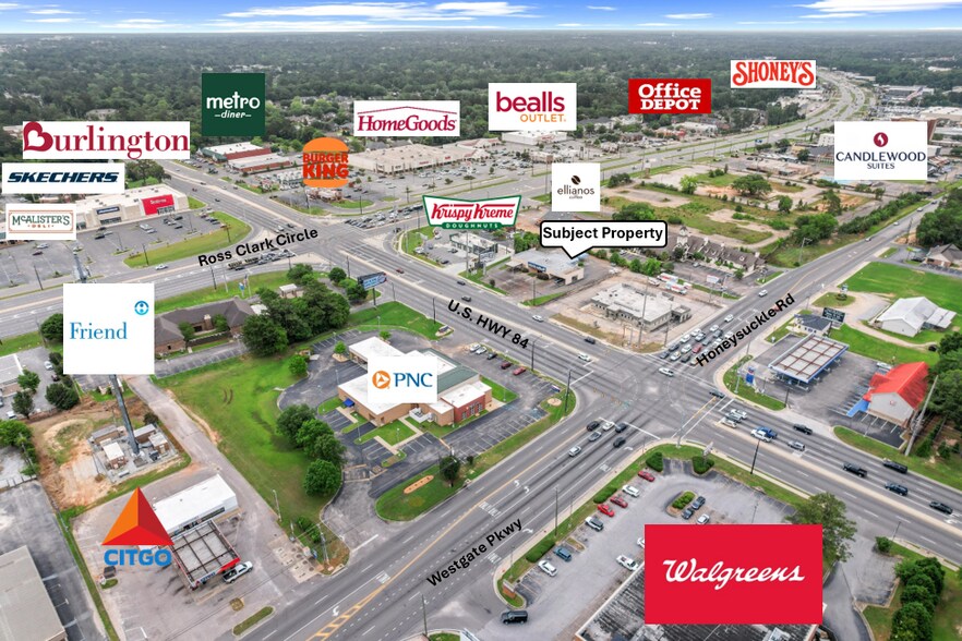 2855 W Main St, Dothan, AL à vendre - Aérien – Image 2 sur 6