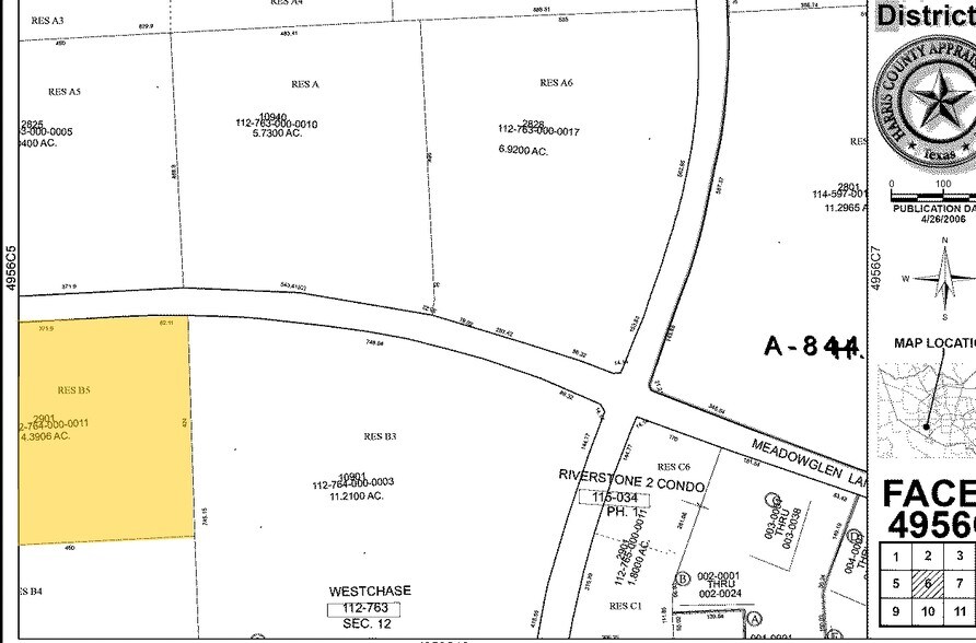 2901 Wilcrest Dr, Houston, TX à louer - Plan cadastral – Image 2 sur 15