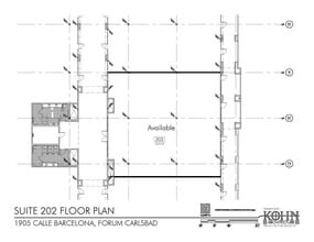 1905 Calle Barcelona, Carlsbad, CA à louer Plan d’étage– Image 1 sur 1