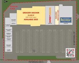 805-831 Peterson Ave N, Douglas, GA à louer Plan de site– Image 2 sur 2