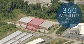 Plus de détails pour 360 W Phillips Rd, Greer, SC - Industriel/Logistique à louer