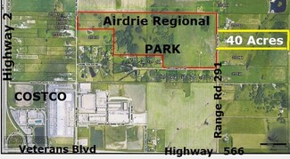 Plus de détails pour 272210 Rge Rd 291 NE, Airdrie, AB - Terrain à vendre