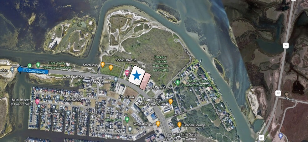 14102 S Padre Island Dr, Corpus Christi, TX à louer - Aérien – Image 2 sur 7