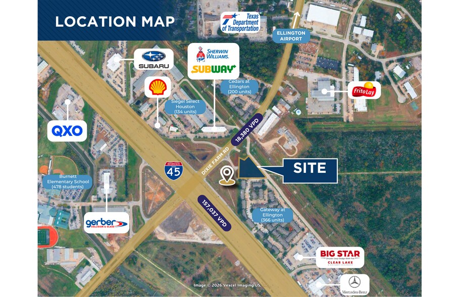 I-45 & DIXIE FARM Rd, Webster, TX à vendre - Photo de l’immeuble – Image 2 sur 6