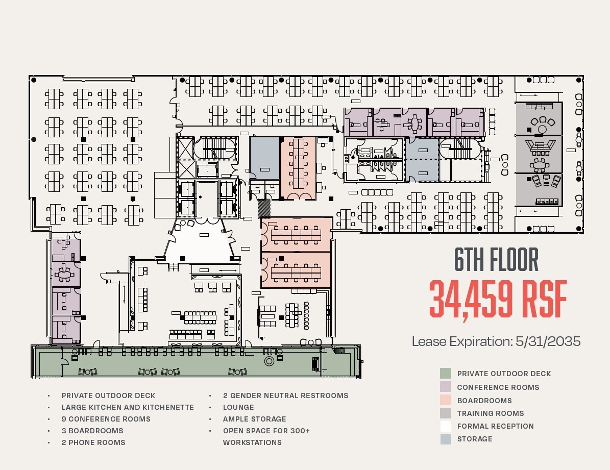 500 Terry A Francois Blvd, San Francisco, CA à louer Plan d’étage– Image 1 sur 1