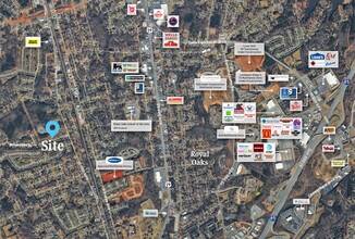 156 Briarcliff dr, Kannapolis, NC - Vue aérienne  vue de carte