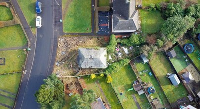 43 Glencairn Av, Wishaw, NLK - VUE AÉRIENNE  vue de carte