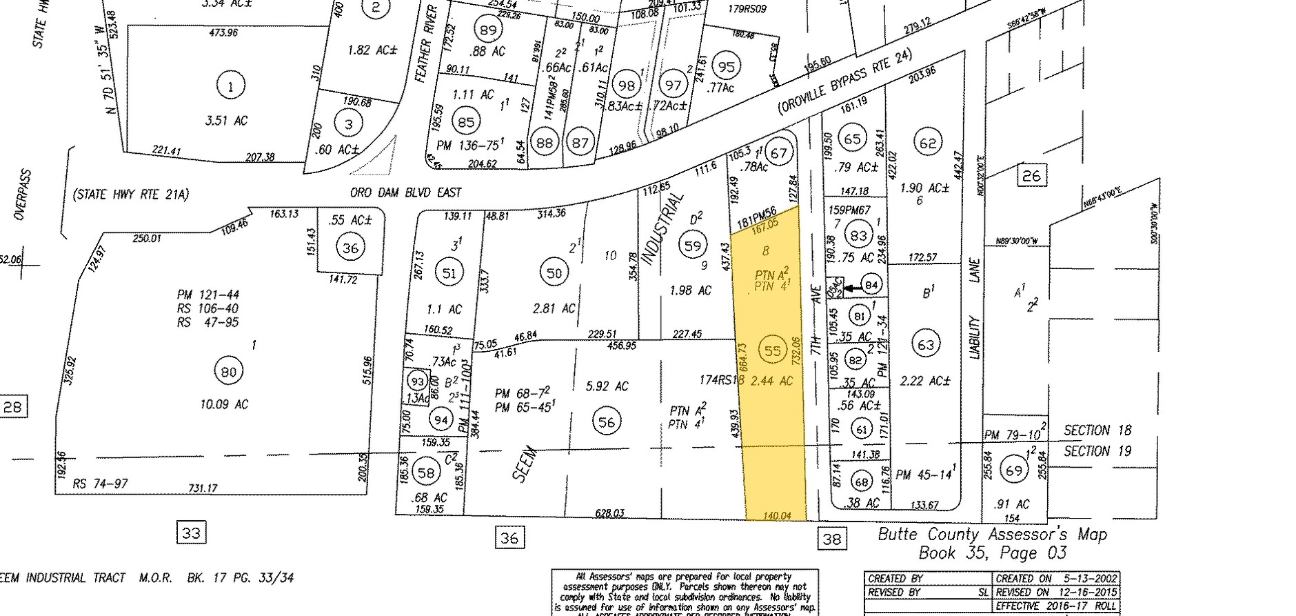 Plan cadastral