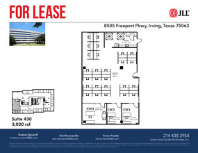 8505 Freeport Pky, Irving, TX à louer Plan d’étage– Image 1 sur 1