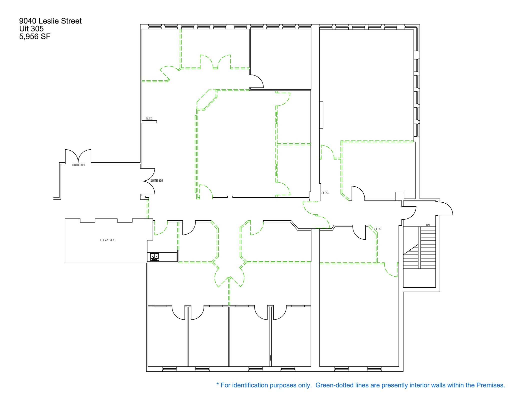 9040 Leslie St, Richmond Hill, ON à louer Plan de site– Image 1 sur 4