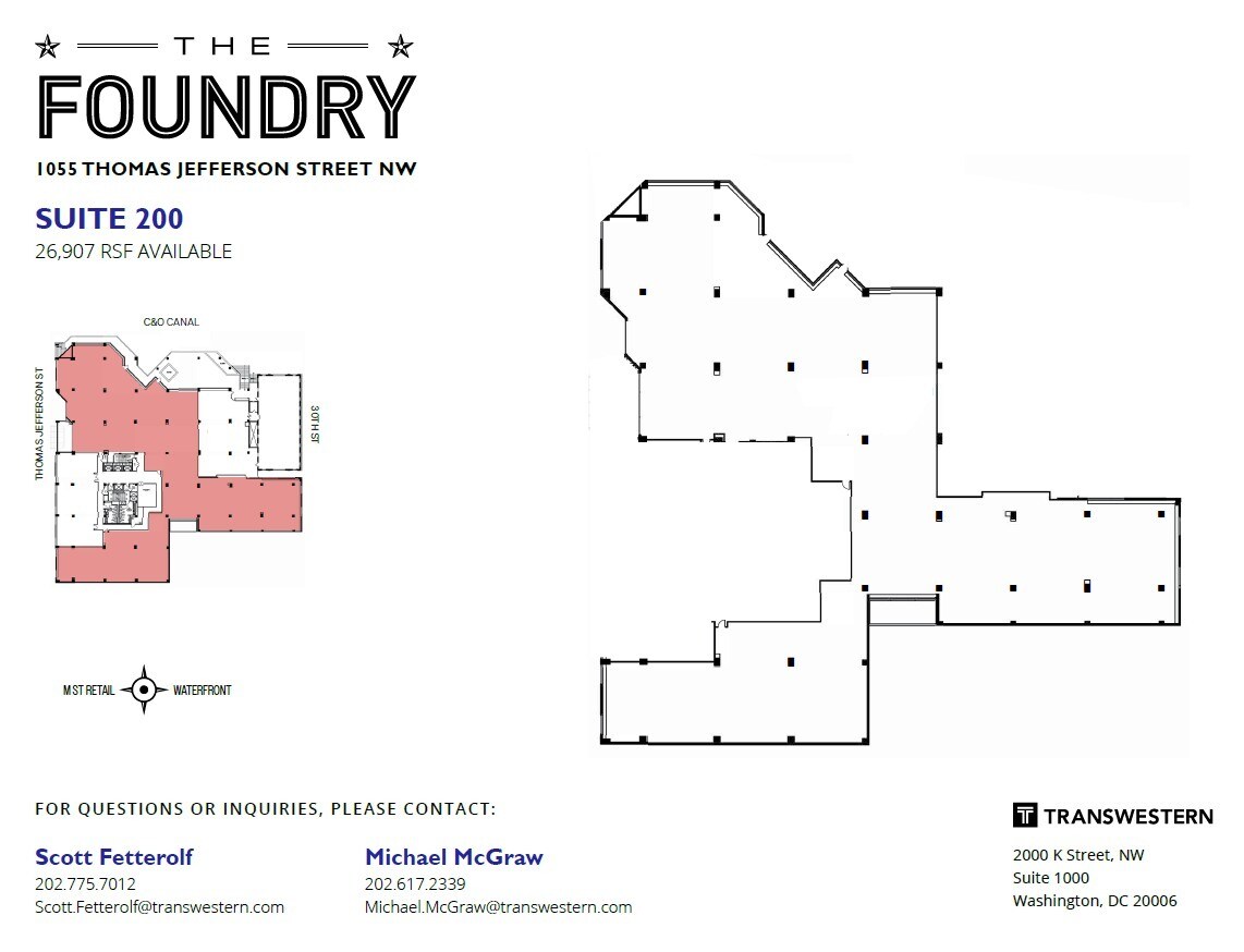 1055 Thomas Jefferson St NW, Washington, DC à louer Photo intérieure– Image 1 sur 1