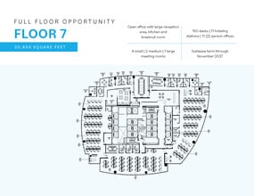 601 Union St, Seattle, WA à louer Plan d’étage– Image 1 sur 1