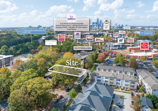 2128 Mcclintock Rd, Charlotte, NC - VUE AÉRIENNE  vue de carte - Image1