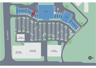 4550-4666 Kirkman Rd, Orlando, FL à louer Plan de site– Image 1 sur 1