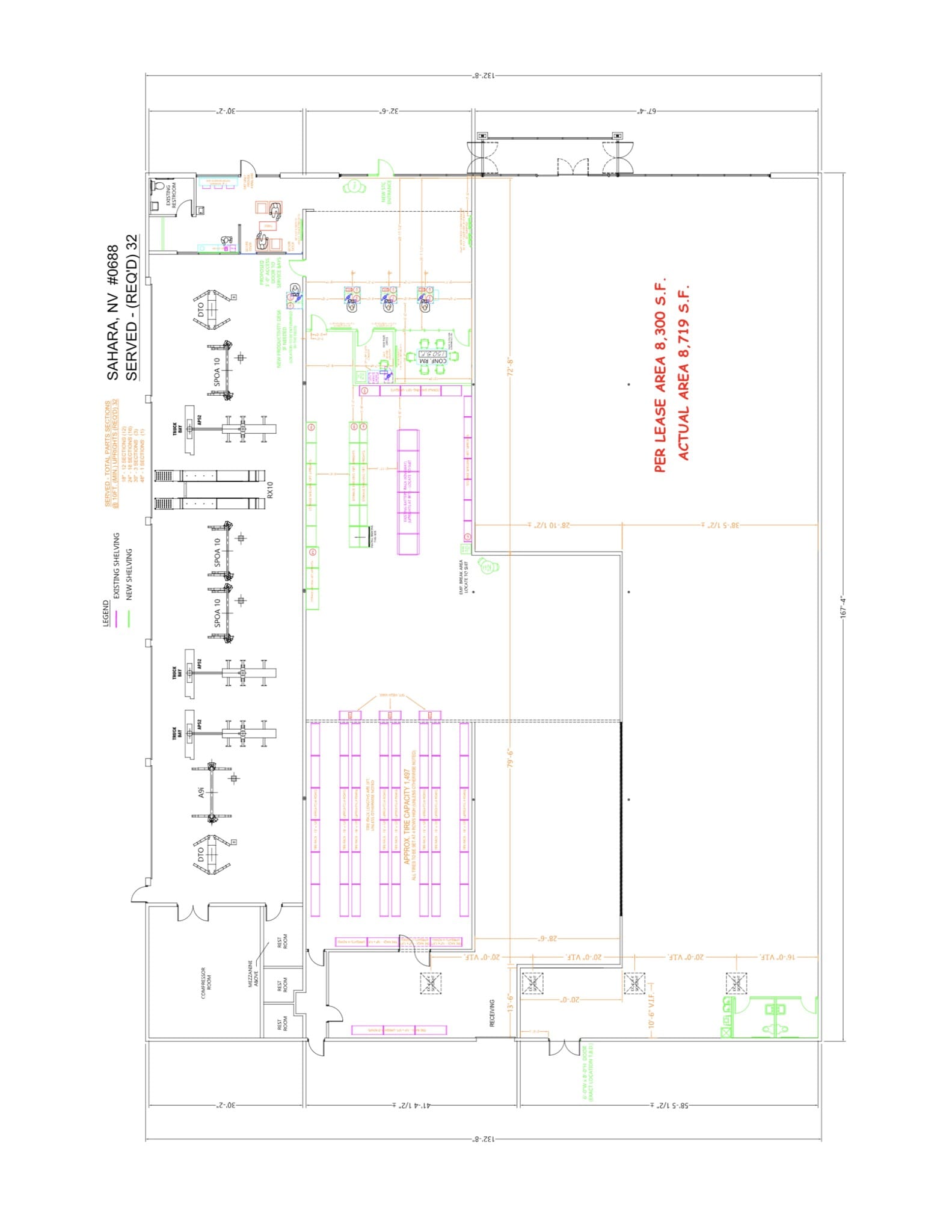637 E Sahara Ave, Las Vegas, NV à louer Plan de site– Image 1 sur 4
