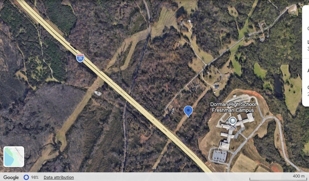 00 Bulman Rd, Roebuck, SC à vendre - Aérien – Image 2 sur 4