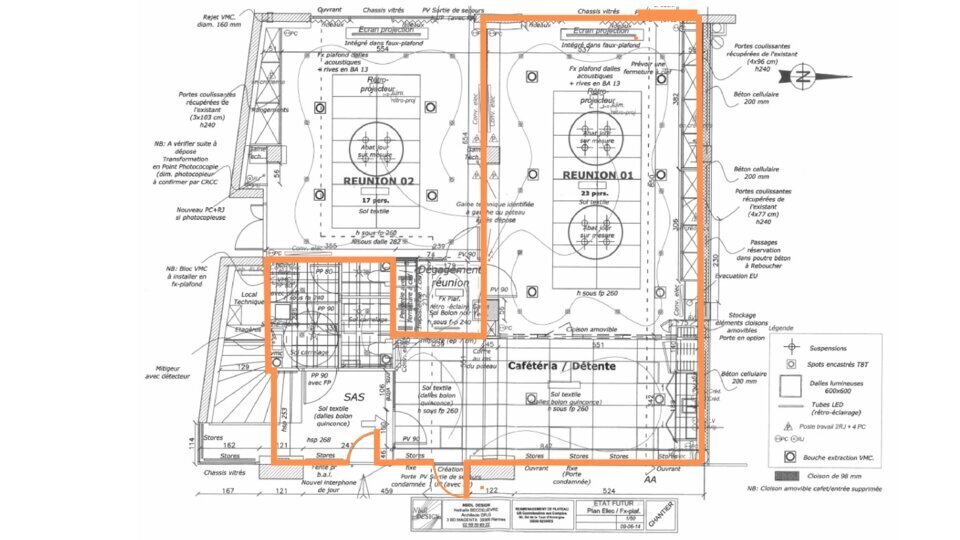 Bureau dans Rennes à vendre - Plan d’étage – Image 2 sur 2