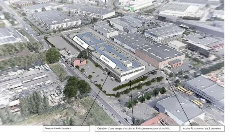 Industriel/Logistique dans Gennevilliers à louer - Photo de l’immeuble – Image 2 sur 26
