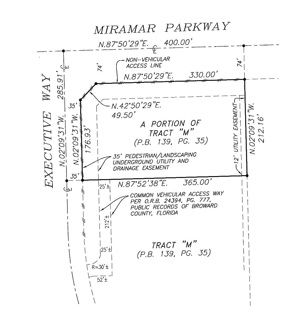 10550 Miramar Pky, Miramar, FL à vendre Plan cadastral– Image 1 sur 3