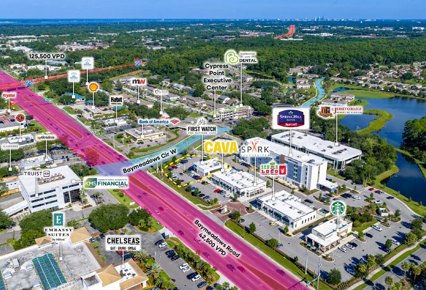 9271 E Baymeadows Rd, Jacksonville, FL à vendre - Photo de l’immeuble – Image 2 sur 6