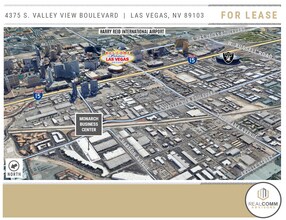 4375 S Valley View Blvd, Las Vegas, NV - Vue aérienne  vue de carte