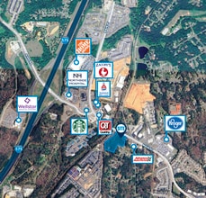 5142 Holly Springs Pky, Woodstock, GA - VUE AÉRIENNE  vue de carte - Image1
