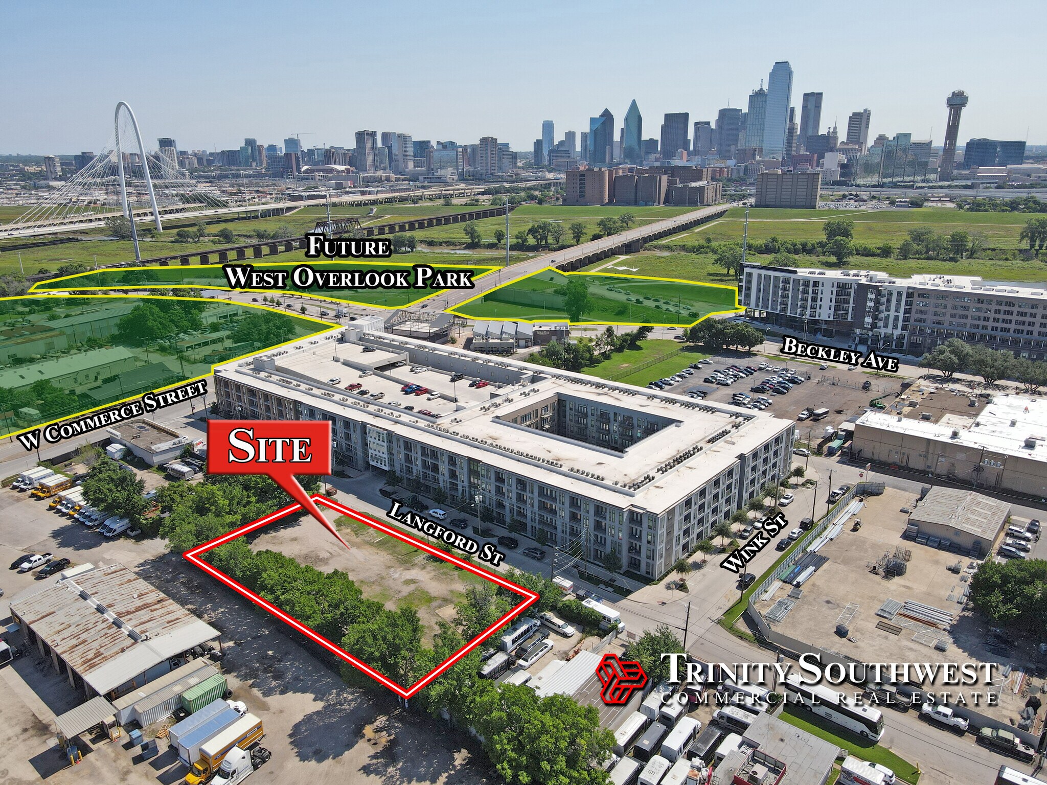 2407-2423 Langford St, Dallas, TX à louer Photo principale– Image 1 sur 7