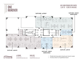 16633 N Dallas Pky, Addison, TX à louer Plan d’étage– Image 1 sur 1