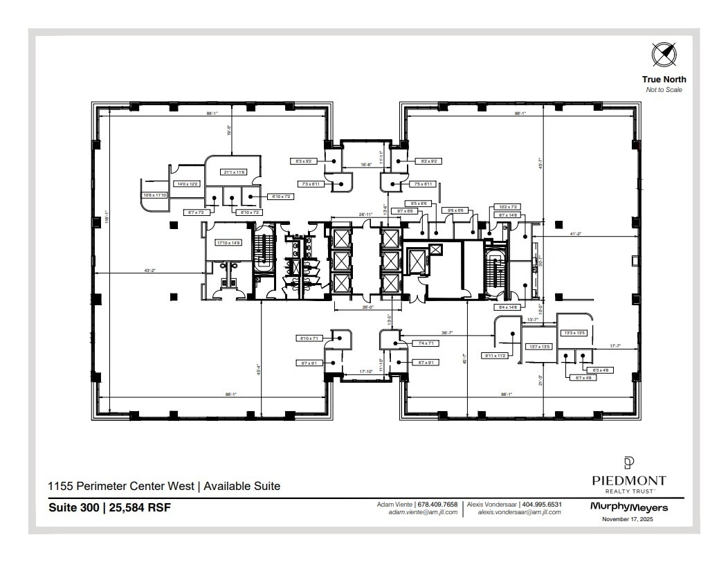 1155 Perimeter Ctr W, Atlanta, GA à louer Plan d’étage– Image 1 sur 1
