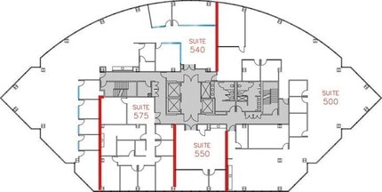 4660 La Jolla Village Dr, San Diego, CA à louer Plan d’étage– Image 1 sur 1