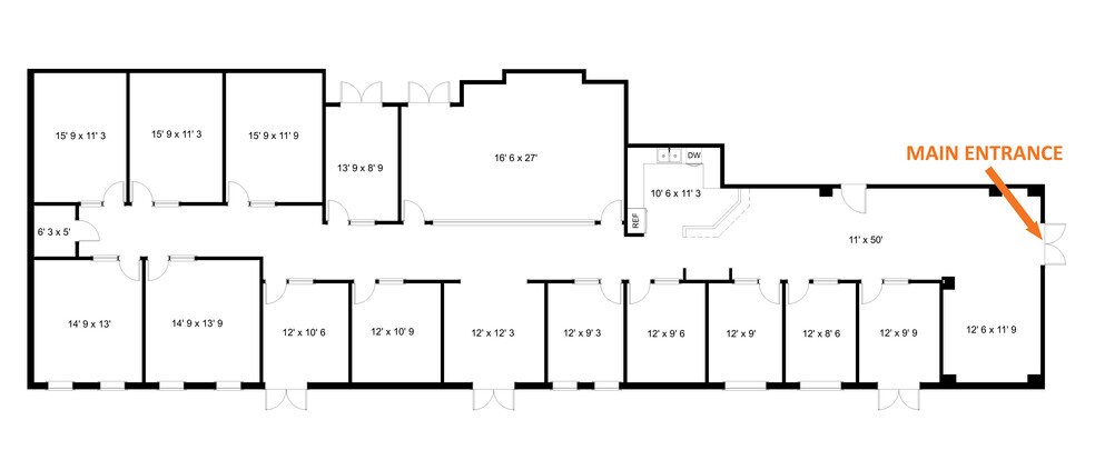 10070 Daniels Interstate Ct, Fort Myers, FL à louer - Plan d’étage – Image 2 sur 2