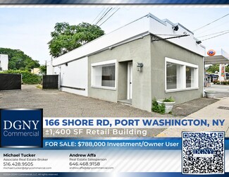 Plus de détails pour 166 Shore Rd, Port Washington, NY - Local commercial à vendre