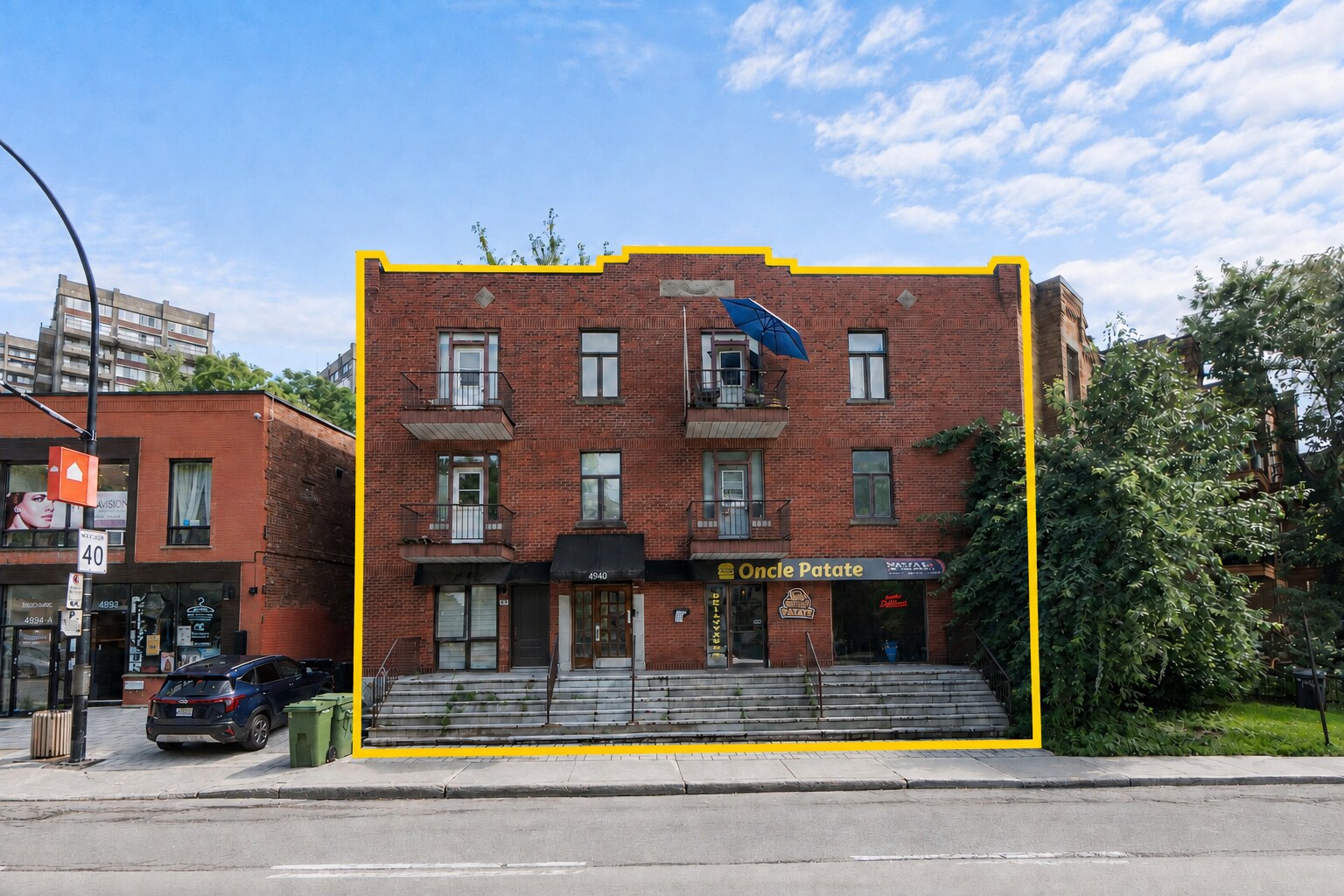 4938-4942 Ch de la Côte-des-Neiges, Montréal, QC à vendre Photo de l’immeuble– Image 1 sur 20